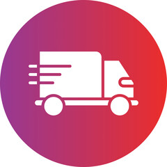 Delivery Truck icon style