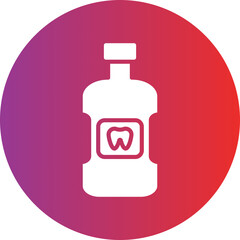 Mouthwash icon style