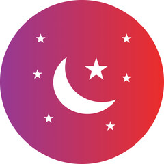 Moon icon style