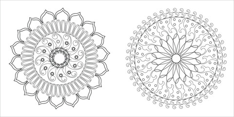 professional mandala design template