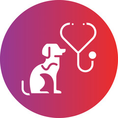 Animal Checkup icon style
