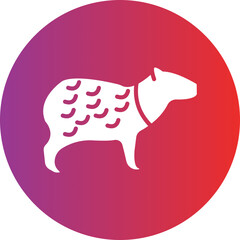 Capybara icon style
