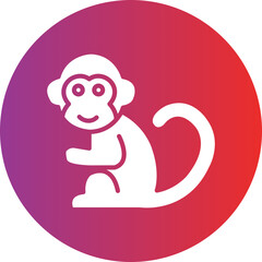 Monkey icon style