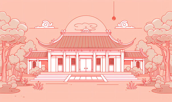 illustration of an house