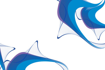 Abstract wave background composition. ribbon color background