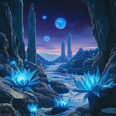 background with landscape