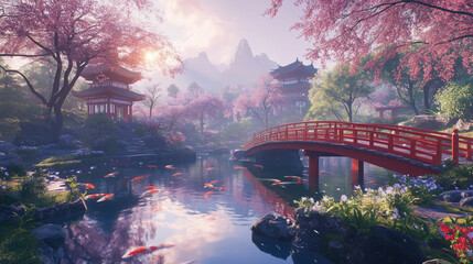 bridge over the river