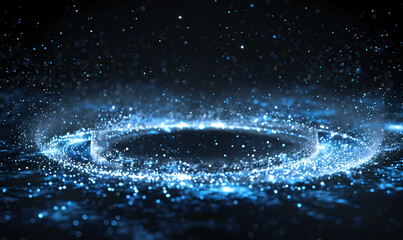 water drops on the surface