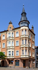 Obraz premium Historical Building in the Old Town of Eisenach, Thuringia