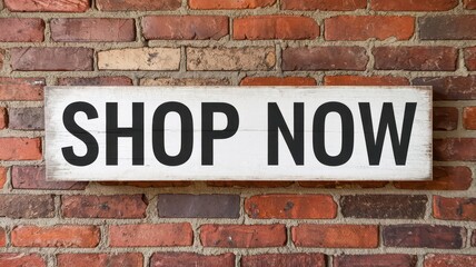 Obraz premium Shop Now Button with Discount Offer for Online Shopping Label banner Flash sale Exclusive Promotion Ecommerce Limited Time Best Deal