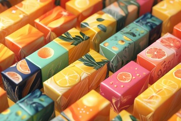 Obraz premium Candy container design representation