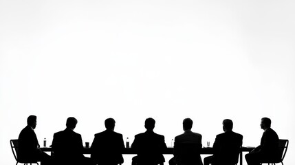 Business Professionals in Meeting Space Discussing Project