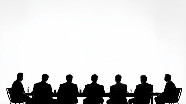 Business Professionals in Meeting Space Discussing Project