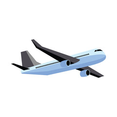 Cargo Plane Vector Illustration