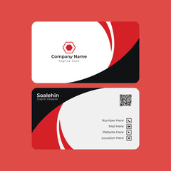 Luxury Business Card Design with Texture