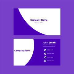 Simple and Clean Business Card for Professionals