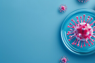 Engineered Virus Displayed in Petri Dish