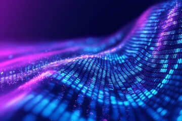 network digital technology background, ai data 01 computer code binary, connection of internet of things, 3d illustration background, future of deep learning, grid area ofserver online