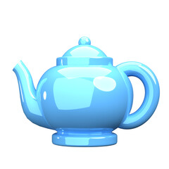 3D Tea Castle Illustration