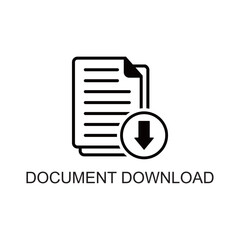 document download icon , data icon