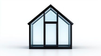 3D Modern Greenhouse Structure