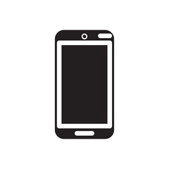 Mobile icon Vector flat thin line illustration