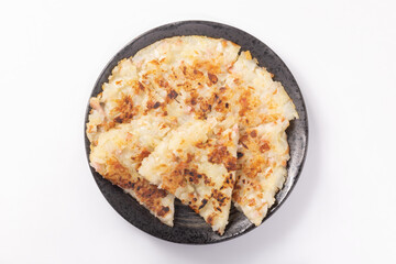 玉ねぎとチーズのチヂミ