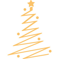 Gold Christmas Tree