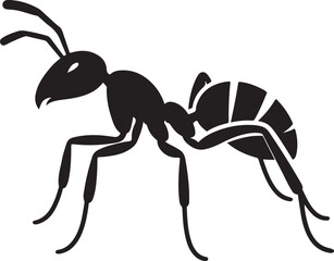 ant silhouette vector art for your creative projects.