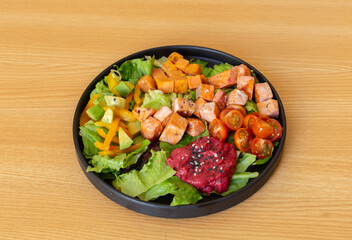 ensalada de carnes