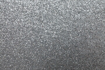 Fototapeta premium Shiny silver glitter texture background