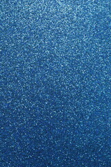 Shiny blue glitter texture background