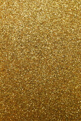 Shiny gold glitter texture background