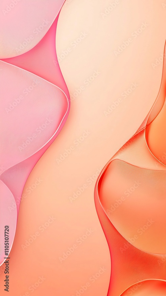 Poster elegant and captivating abstract background featuring a dynamic composition of swirling geometric sh