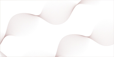 Abstract technology wave lines, frequency sound, data science, business wave line background. Abstract wavy element for design on transparent background isolated