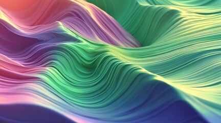 Pulsing Color Waves
