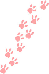 Easter Bunny Footprints