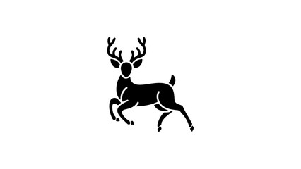 Fototapeta premium Deer Icon Design Ideas for Nature Themed Logos