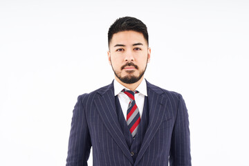 スーツ姿の男性のポートレート