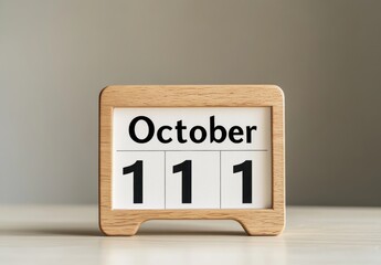 October 11th Calendar.