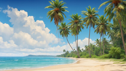Obraz premium Tropical Beach