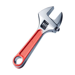 Wrench isolated on transparent background
