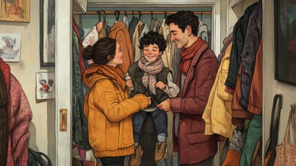 Family Closet Moment.