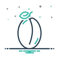 Mix icon for plum