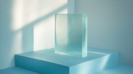 Glass Cube Minimal.