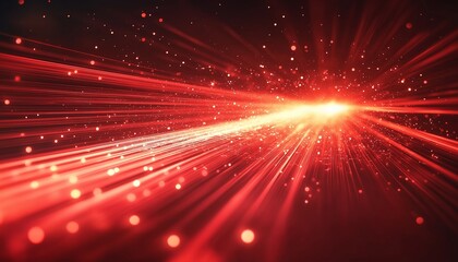 Obraz premium Abstract city street light explosion effect