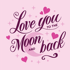 Valentine Card with Inspiring Love Messages and Modern Fonts