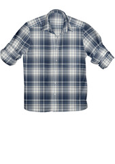  Men casual plain check shirt with cotton material soft finishing.