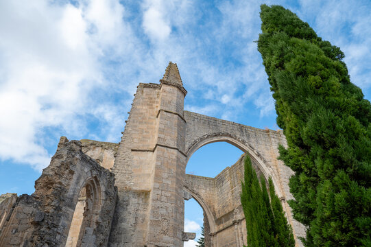 Ruins of the 14th Century Convent of San Anton.