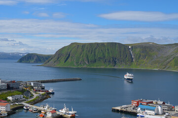 Honningsvåg, Kommune Nordkapp,  Insel Magerøya